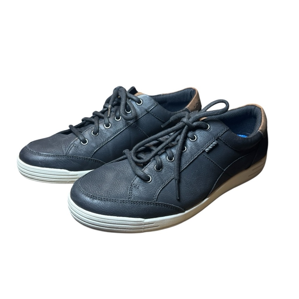 👟 Nunn Bush City Walk Sneakers Men’s 11.5 Black Comfort Casual Shoes 👟